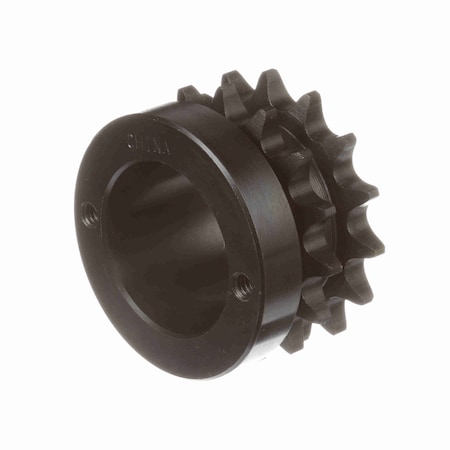 Browning Steel Bushed Bore Roller Chain Sprocket, D40H15 D40H15